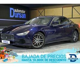MASERATI GHIBLI S Q4 MASERATI GHIBLI S Q4 3.0 V6 BT 410CV AWD