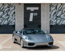 USED 2005 FERRARI 360 MODENA SPIDER