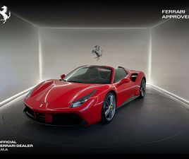 FERRARI 488 SPIDER ROSSO CORSA / 2Y FERRARI APPROVED