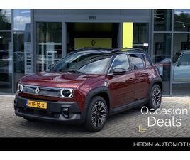 RENAULT 4 COMFORT RANGE ICONIC 52 KWH | VERWARMBARE VOORSTOELEN | ELEKTRISCHE ACHTERKLEP | WARMTEPOMP | ACHTERUITRIJCAMERA | TWO TONE | STOF/KUNSTLEDER BEKLEDIN