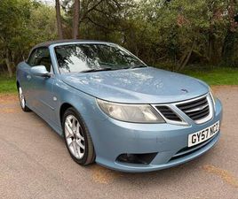 SAAB 9-3 CABRIOLET 2007 SAAB 9-3 1.9TD VECTOR (150PS) CONVERTIBLE 2D AUTO