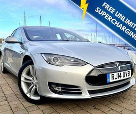 TESLA MODEL S 85 85 HATCHBACK 5DR ELECTRIC AUTO (NAV) (362 BHP) - FREE UNLIMITED LIFETIME SUPERCHARGING - SC01 TRANSFERABLE