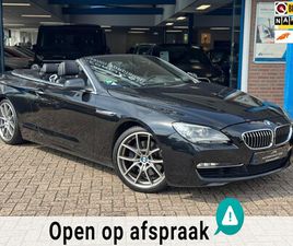 BMW SERIE 6 CABRIOLET 640 BMW 6-SERIE CABRIO - 640I HIGH EXECUTIVE 2012 AUT NAVI FULL