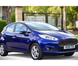 2015 FORD FIESTA 1.0 MANUAL 77000 MILES. ECOBOOST ZETEC 5DR CHEAP 20 TAX. PX OK HATCHBACK PETROL ...