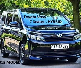2015 TOYOTA VOXY 1.8 HYBRID AUTOMATIC 81,900 MILES. 7 SEATER. HYBRID PETROL. PX OK MPV PETROL/ELE...