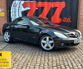 MERCEDES SLK SLK 200 2007 MERCEDES-BENZ SLK 1.8 SLK200 KOMPRESSOR CONVERTIBLE 2DR PETROL AUTOMATIC (211 G/KM, 163 BHP)...