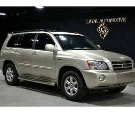 TOYOTA HIGHLANDER USED 2003 TOYOTA HIGHLANDER LIMITED