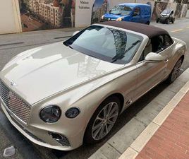 BENTLEY CONTINENTAL GTC CONTINENTAL GTC W12 6.0 635 CH BVA