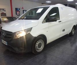 UTILITAIRE MERCEDES VITO FRIGO FRIGIDAIRE AVEC GROUPE SUR PAVILLON 111 CDI LONG PRO 2/17 208MKM 1°MAIN CLIM/REGUL/PLANCHER ALU/CAPTEUR PLUIE ET LUM / TVA RECUP