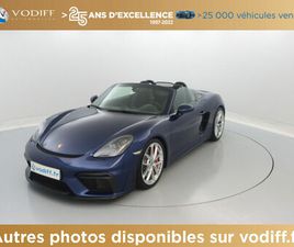 PORSCHE 718 BOXSTER SPYDER PORSCHE 718 BOXSTER SPYDER 420 CV