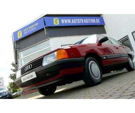AUDI 100 2.3 E 5-ZYLINDER -MALVENROT -WENIG KM -3.HAND