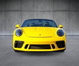NEW 2019 PORSCHE 911 SPEEDSTER