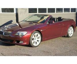BMW SERIE 6 CABRIOLET 650 USED 2008 BMW 650 650I CONVERTIBLE 2D