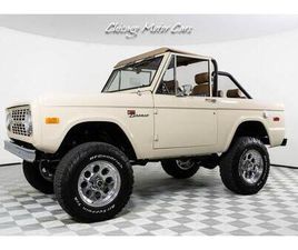 FORD BRONCO USED 1966 FORD BRONCO VELOCITY SIGNATURE SERIES BRONCO! STUNNING BUILD! 5.0 COYOTE ENGINE! LOADED
