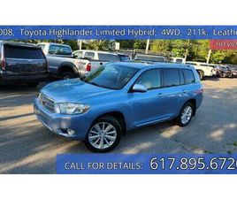 TOYOTA HIGHLANDER USED 2008 TOYOTA HIGHLANDER HYBRID LIMITED