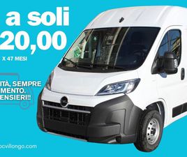 MOVANO 35 2.2 BLUEHDI 140 L2H2 FURGONE CARGO PRONTA CONSEGNA PORTATA UTILE 1400KG