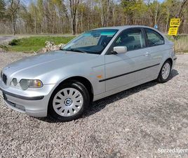 DOWIOZĘ !!! BMW E46 COMPACT 318TI 143KM WEBASTO NAVIGACJA ORG. LAKIER TARNÓW - SPRZEDAJEMY.PL
