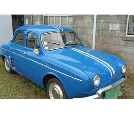 1962 RENAULT DAUPHINE BLEU MANUEL, 4 VITESSES CONDUITE À...