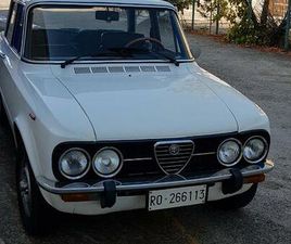 ALFA ROMEO GIULIA NUOVA SUPER ALFA ROMEO GIULIA NUOVA SUPER 1.3 - 1976
