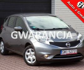 NISSAN NOTE NISSAN NOTE E12 KLIMATYZACJA /GWARANCJA / 1,2 /80KM /2014