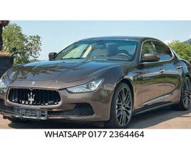 MASERATI GHIBLI S MASERATI GHIBLI 3.0 V6 S AUT. /21 ZOLL/SCHIEBEDACH/RF -CA