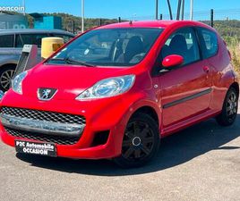 PEUGEOT 107 PHASE 1 TRENDY 68CV 3P CLIM 59072 KMS RÉEL
