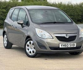 2010 VAUXHALL MERIVA 1.7 CDTI EXCLUSIV AUTO EURO 5 5DR MPV DIESEL AUTOMATIC