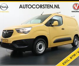 OPEL COMBO 1.5CDTI EURO6 3-PERSOONS AIRCO CRUISE CONTROL BLUETOOTH ELEKTR.RAMEN ELEKTR.SPIEGELS+VERWARMD CENTR.VERGR+AB. L1H1 EDITION SCHUIFDEUR BETONPLEX VLOER