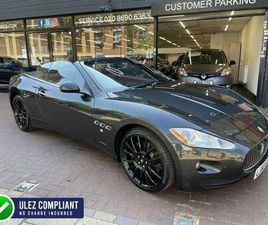 2010 MASERATI GRANTURISMO 4.7 GRANCABRIO 2D 434 BHP CONVERTIBLE PETROL AUTOMATIC