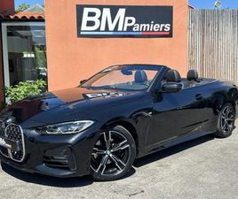 BMW SERIE 4 CABRIOLET 420 BMW SÉRIE 4 CABRIOLET (G23) 420DA 190CH M SPORT