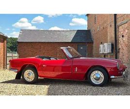 1963 TRIUMPH SPITFIRE ROUGE MANUEL, 4 VITESSES CONDUITE À...