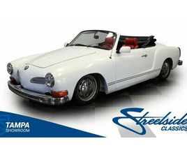 1973 VOLKSWAGEN KARMANN GHIA CONVERTIBLE