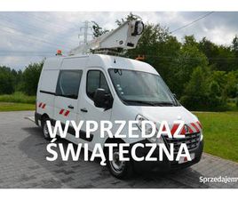 RENAULT MASTER RENAULT MASTER 2,3 DIESEL 125PS* PODNOŚNIK KOSZOWY* ZWYŻKA* ICDAUTO KĘTY - SPRZEDAJEMY.PL