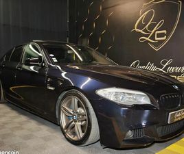 BMW SERIE 5 550 I X-DRIVE F10 4.4I 407CV M-SPORT - MOTEUR 10000KMS - SILENCIEUX AKRAPOVIC -TRÈS BELLE CONFIGURATION - TRÈS BON ETAT - IMMAT FRANCE - CARNET COMP