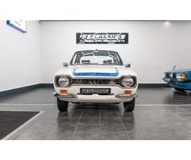 FORD ESCORT MK1 FORD ESCORT RS2000 WHITE/ BLUE DECALS 'EXEMPLARY ' 1974 A VENDRE