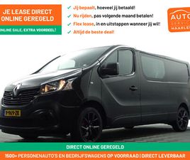 RENAULT TRAFIC 1.6 DCI EURO 6 T29 L2 LUXE- DUBBELE CABINE, 6 PERS, CLIMA, CRUISE, PARK ASSIST