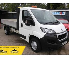 PEUGEOT BOXER PEUGEOT BOXER 2.0 BLUEHDI 335 BUILT FOR BUSINESS DROPSIDE 2DR DIESEL MANUAL L3 EURO 6 (160 PS)