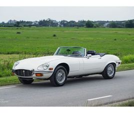 JAGUAR TYPE E CABRIOLET JAGUAR - E-TYPE SIII (1971-1975) - AN ELEGANT, EUROPEAN AND V12