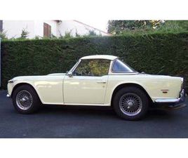 1968 TRIUMPH TR250 JAUNE MANUEL, 4 VITESSES CONDUITE À GA...