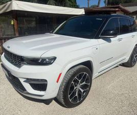 JEEP GRAND CHEROKEE 4XE GRAND CHEROKEE 5ªS. 2.0 PHEV ATX 4XE SUMMIT RESERVE PRONTA CONSEGNA !!! GANCIO TRAINO