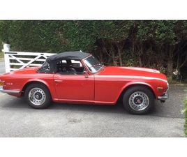 TRIUMPH TR6 1972 TRIUMPH TR6 PI
