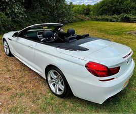 BMW SERIE 6 CABRIOLET 640 3.0 640D M SPORT CONVERTIBLE 2DR DIESEL AUTO EURO 6 (START/STOP) (313 PS)