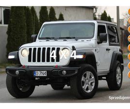 JEEP WRANGLER 3.6 V6 285KM 2022 MANUAL HARDTOP 4X4 BIALY 5,8TKM JAK NOWY I… NYSA - SPRZEDAJEMY.PL