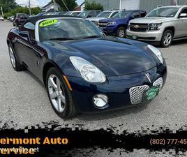 USED 2007 PONTIAC SOLSTICE BASE 2DR CONVERTIBLE