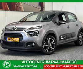 CITROËN C3 1.2 PURE TECH PEEL 111PK, 6 VERSNELLINGSBAK NAVIGATIE CRUISE CONTROL BLUETOOTH TELEFOON APPLE CARPLAY/ANDROID RIJSTROOKSENSOREN PDC ZEER MOOI !! BRGL