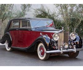 ROLLS ROYCE SILVER WRAITH USED 1949 ROLLS-ROYCE SILVER WRAITH RIGHT-HAND-DRIVE