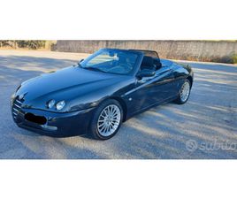 ALFA ROMEO GTV SPIDER ALFA ROMEO SPIDER 2.0 JTS - PREZZO TRATTABILE