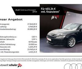 AUDI TT ROADSTER ROADSTER 2.0 TFSI QUATTRO S-LINE B&O NAVI XENON S
