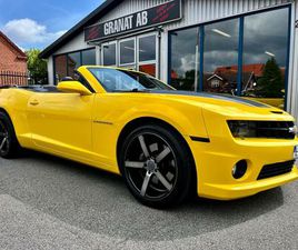 CHEVROLET CAMARO CABRIO SS SS CONVERTIBLE 6,2 V8 432HK CLEAN CARFAX