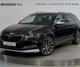 SKODA SUPERB COMBI SCOUT ŠKODA SUPERB SCOUT 2.0TDI 147KW DSG 4X4 NAV
